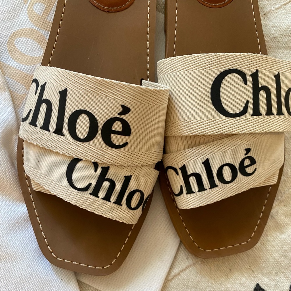 Chloe slides size 38